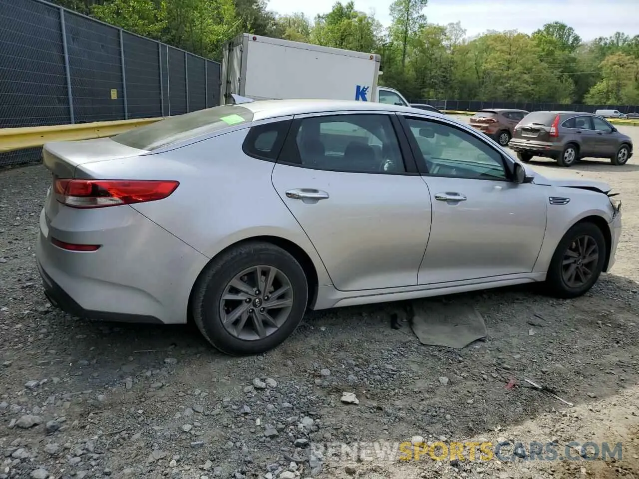 3 Photograph of a damaged car 5XXGT4L34LG396987 KIA OPTIMA 2020