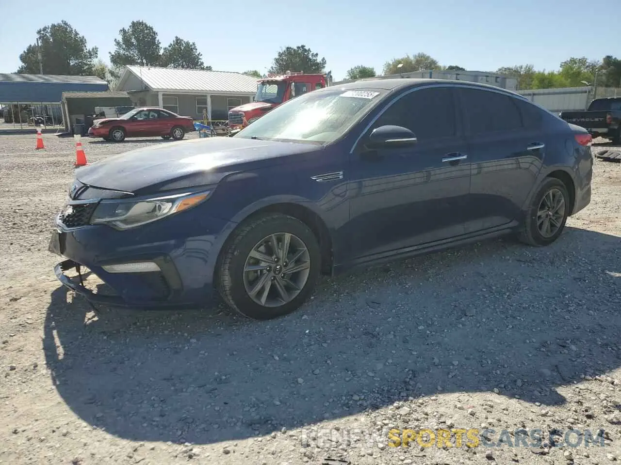 1 Photograph of a damaged car 5XXGT4L34LG406756 KIA OPTIMA 2020
