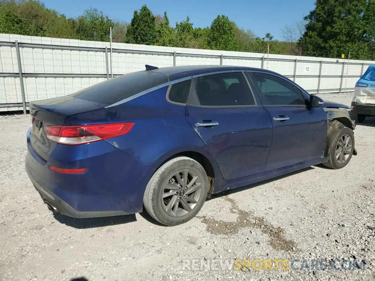 3 Photograph of a damaged car 5XXGT4L34LG406756 KIA OPTIMA 2020