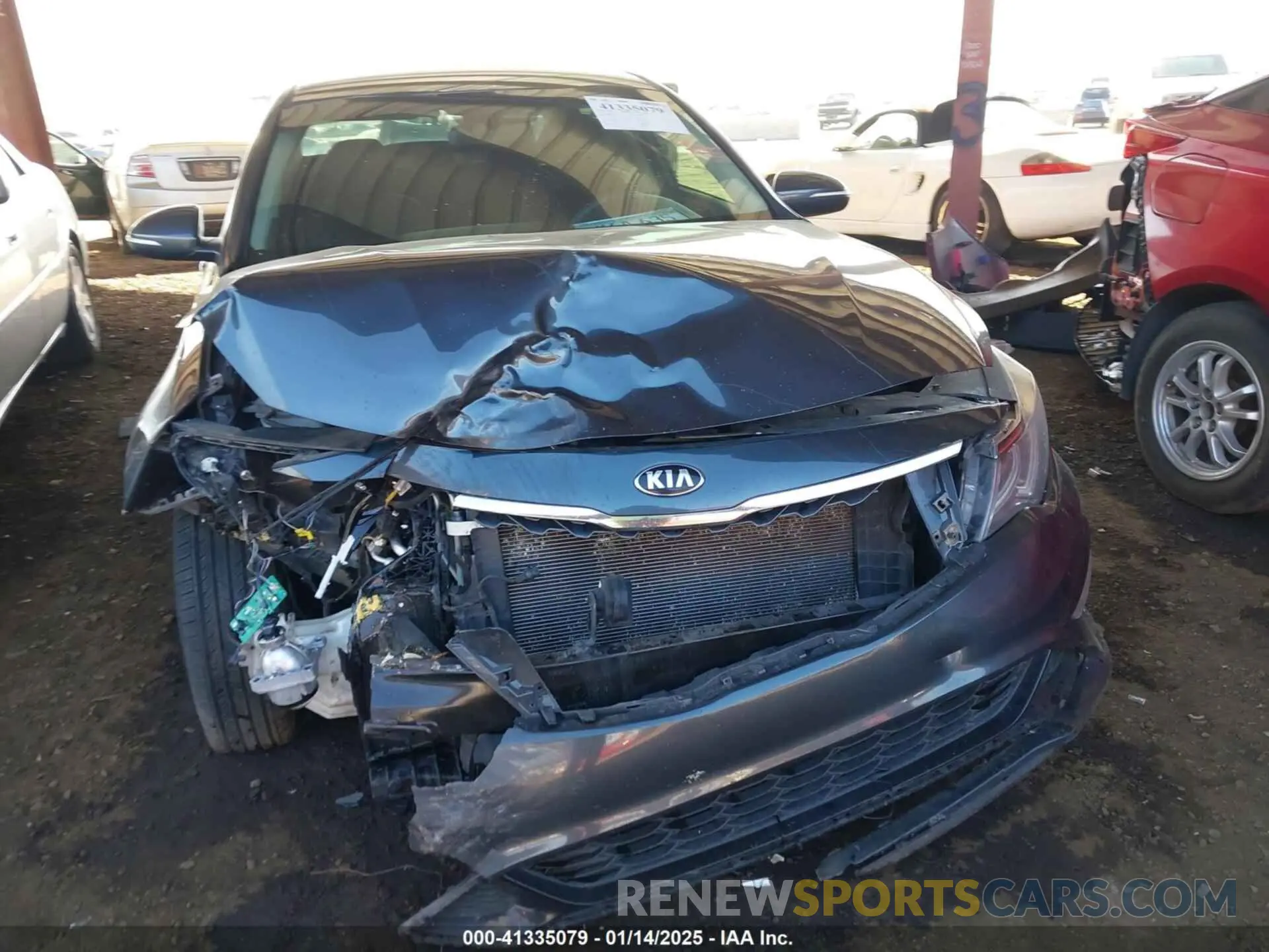 6 Photograph of a damaged car 5XXGT4L34LG410127 KIA OPTIMA 2020