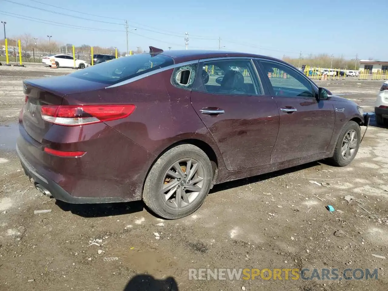 3 Photograph of a damaged car 5XXGT4L34LG421015 KIA OPTIMA 2020