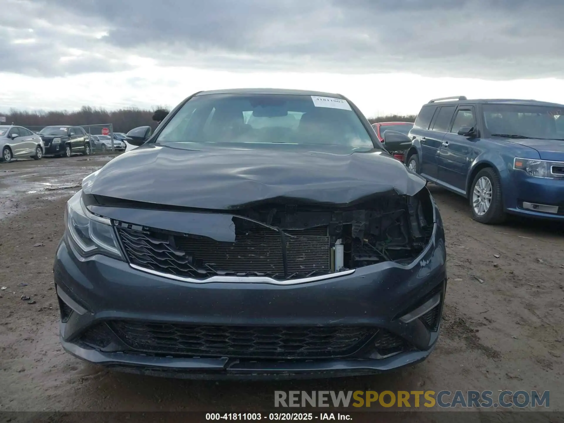 13 Photograph of a damaged car 5XXGT4L34LG425064 KIA OPTIMA 2020
