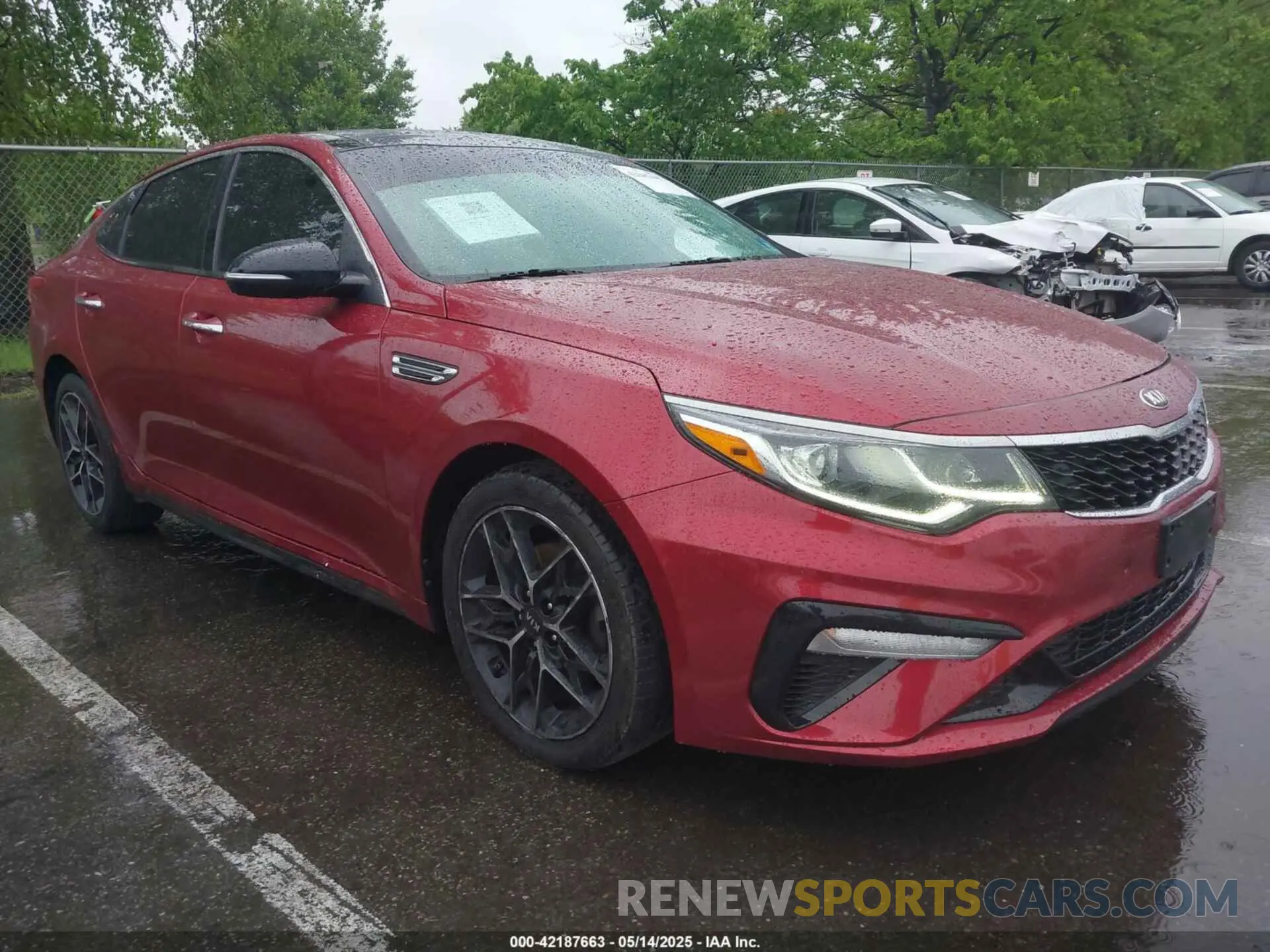 1 Photograph of a damaged car 5XXGT4L34LG431267 KIA OPTIMA 2020