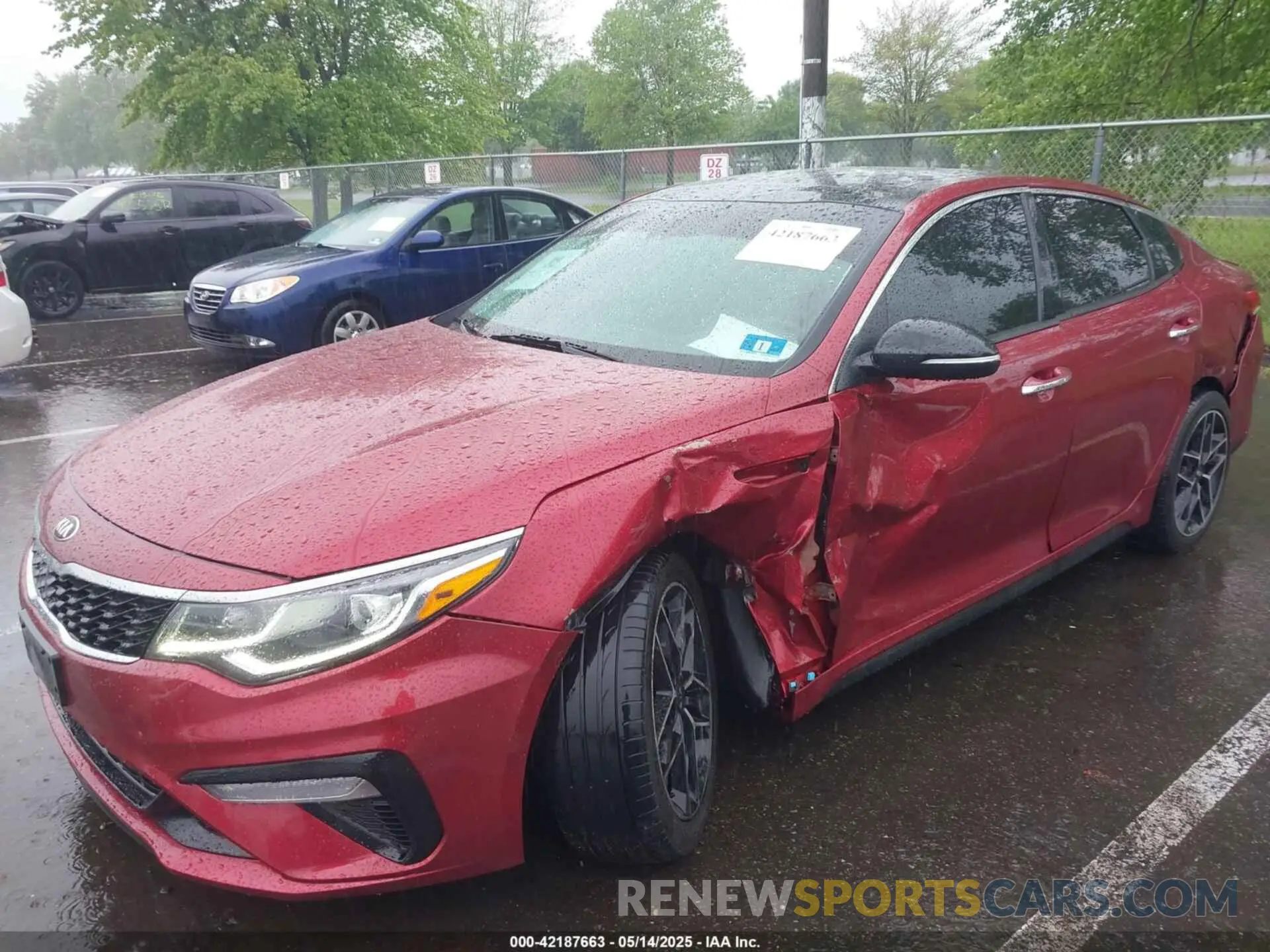 6 Photograph of a damaged car 5XXGT4L34LG431267 KIA OPTIMA 2020