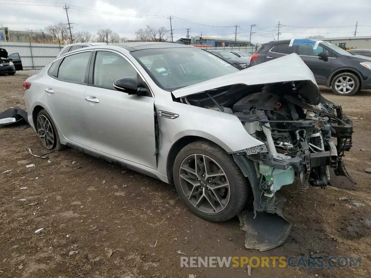 4 Photograph of a damaged car 5XXGT4L34LG449512 KIA OPTIMA 2020