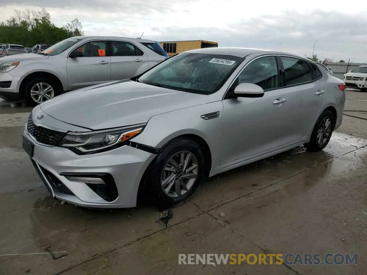 1 Photograph of a damaged car 5XXGT4L35LG383553 KIA OPTIMA 2020