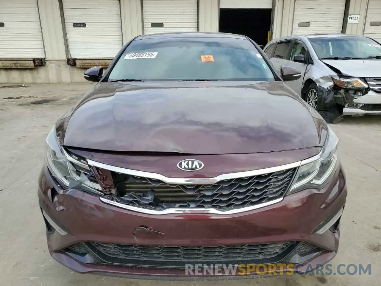 5 Photograph of a damaged car 5XXGT4L35LG385691 KIA OPTIMA 2020
