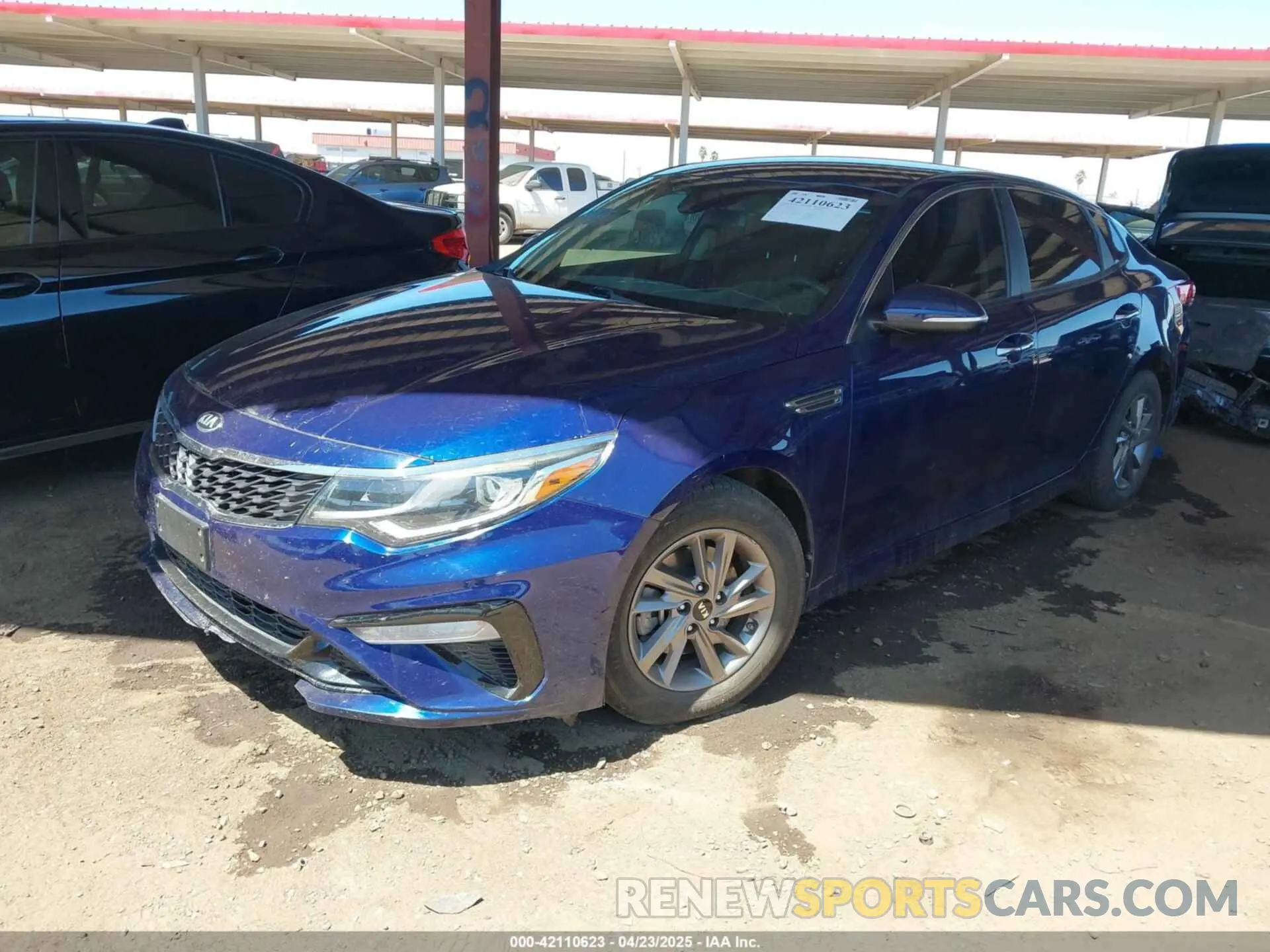 2 Photograph of a damaged car 5XXGT4L35LG386713 KIA OPTIMA 2020