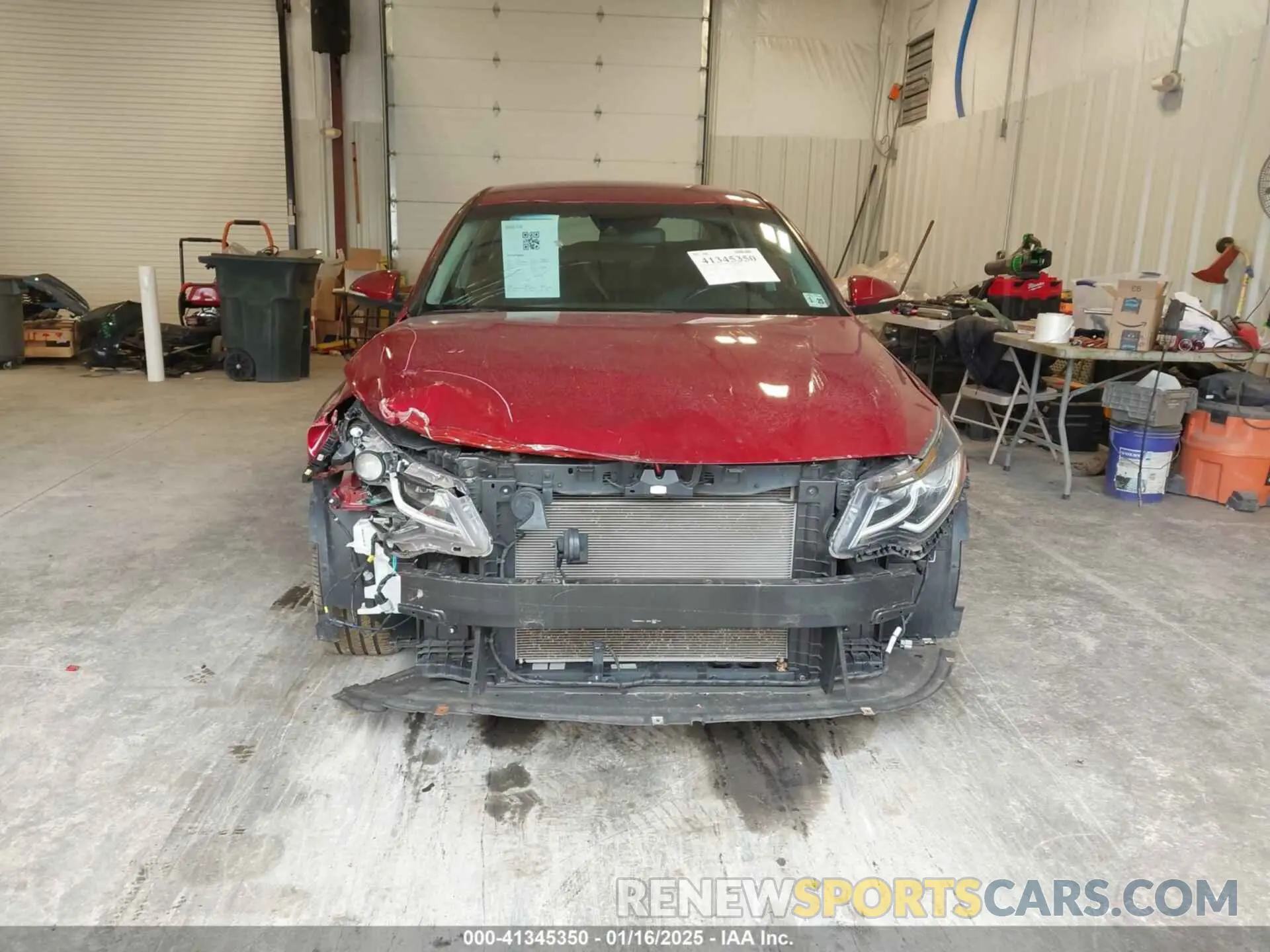 12 Photograph of a damaged car 5XXGT4L35LG397372 KIA OPTIMA 2020