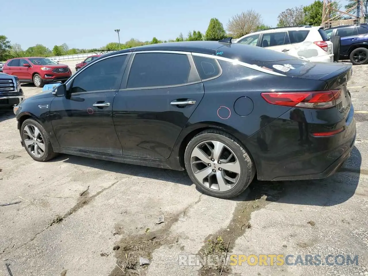 2 Photograph of a damaged car 5XXGT4L35LG399462 KIA OPTIMA 2020