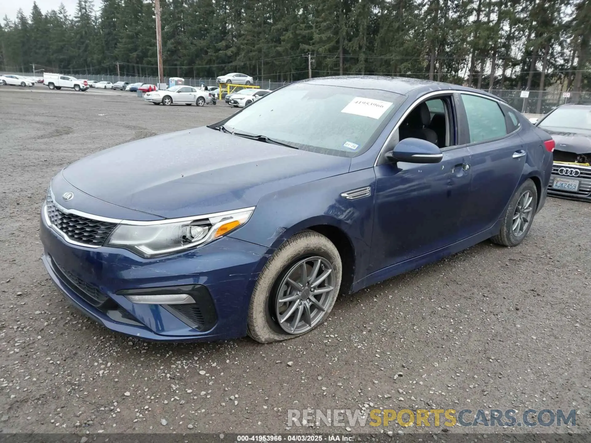 2 Photograph of a damaged car 5XXGT4L35LG414106 KIA OPTIMA 2020