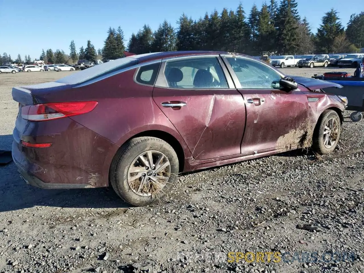 3 Photograph of a damaged car 5XXGT4L35LG428670 KIA OPTIMA 2020