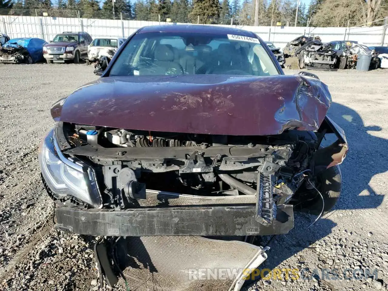 5 Photograph of a damaged car 5XXGT4L35LG428670 KIA OPTIMA 2020