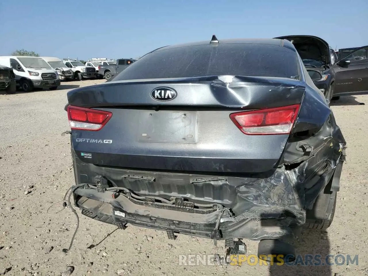 6 Photograph of a damaged car 5XXGT4L35LG431410 KIA OPTIMA 2020