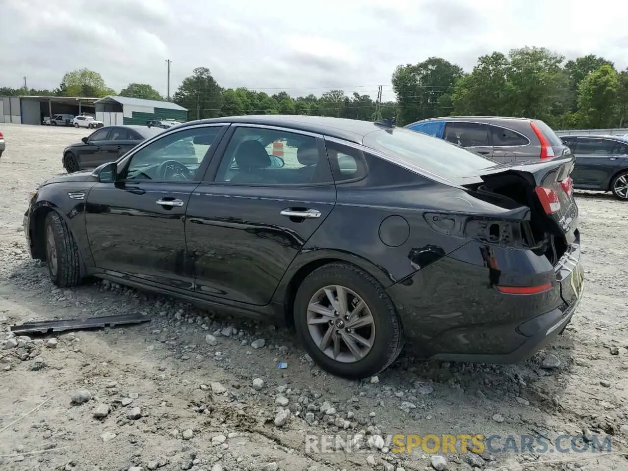 2 Photograph of a damaged car 5XXGT4L35LG450443 KIA OPTIMA 2020