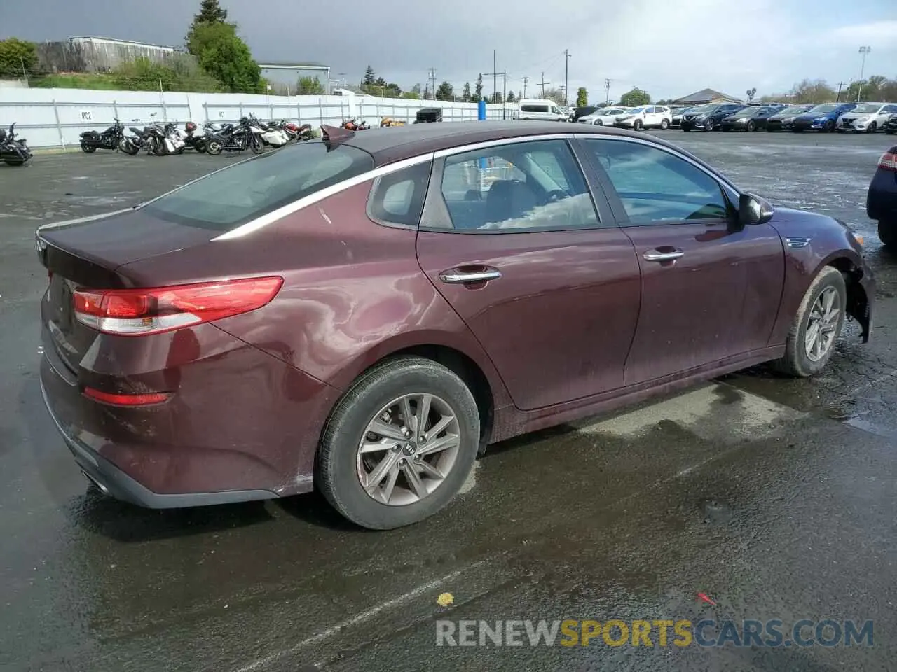 3 Photograph of a damaged car 5XXGT4L36LG392410 KIA OPTIMA 2020