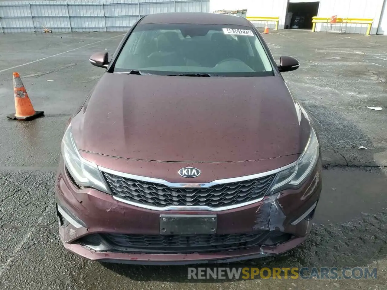 5 Photograph of a damaged car 5XXGT4L36LG392410 KIA OPTIMA 2020