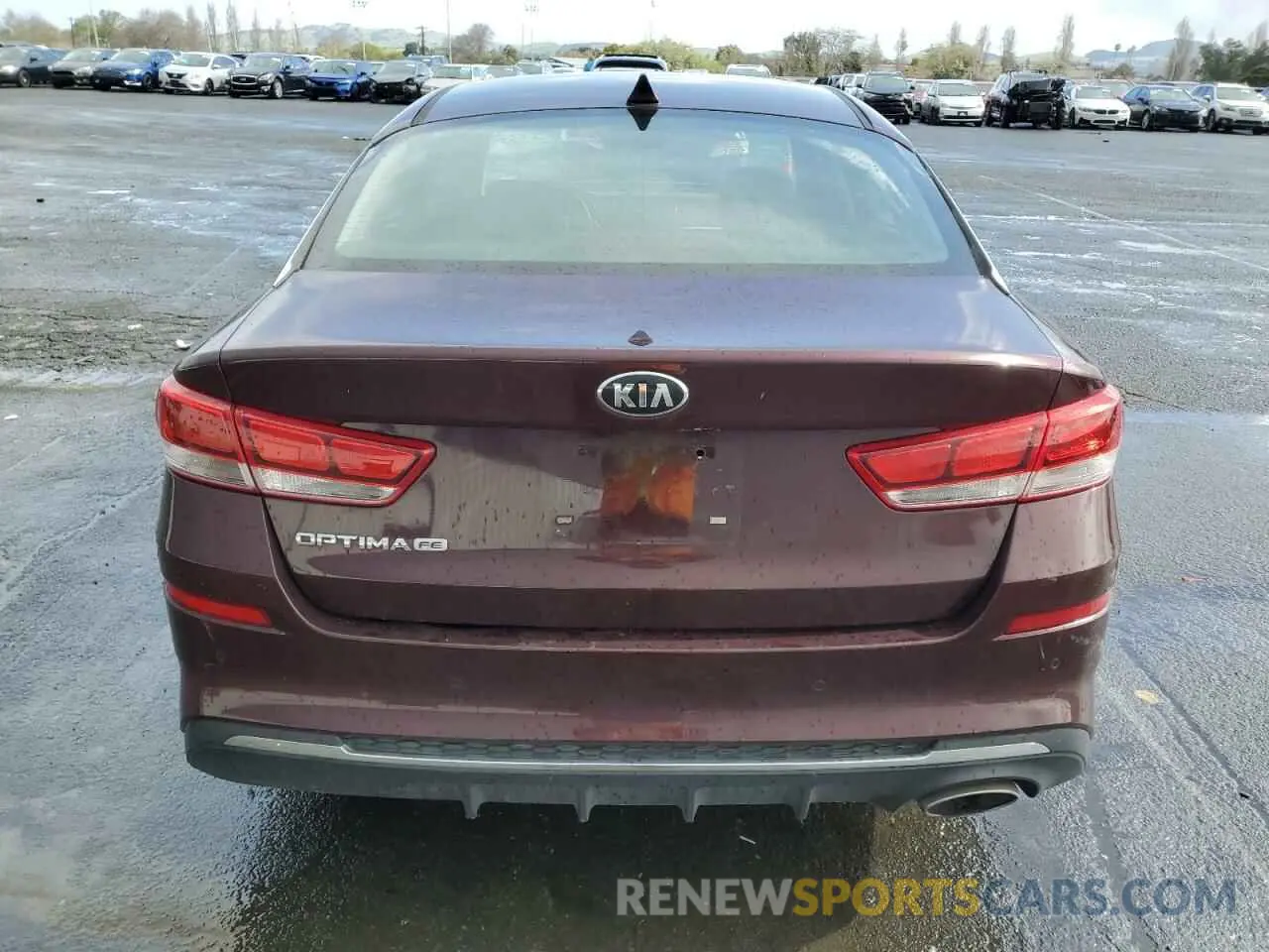 6 Photograph of a damaged car 5XXGT4L36LG392410 KIA OPTIMA 2020