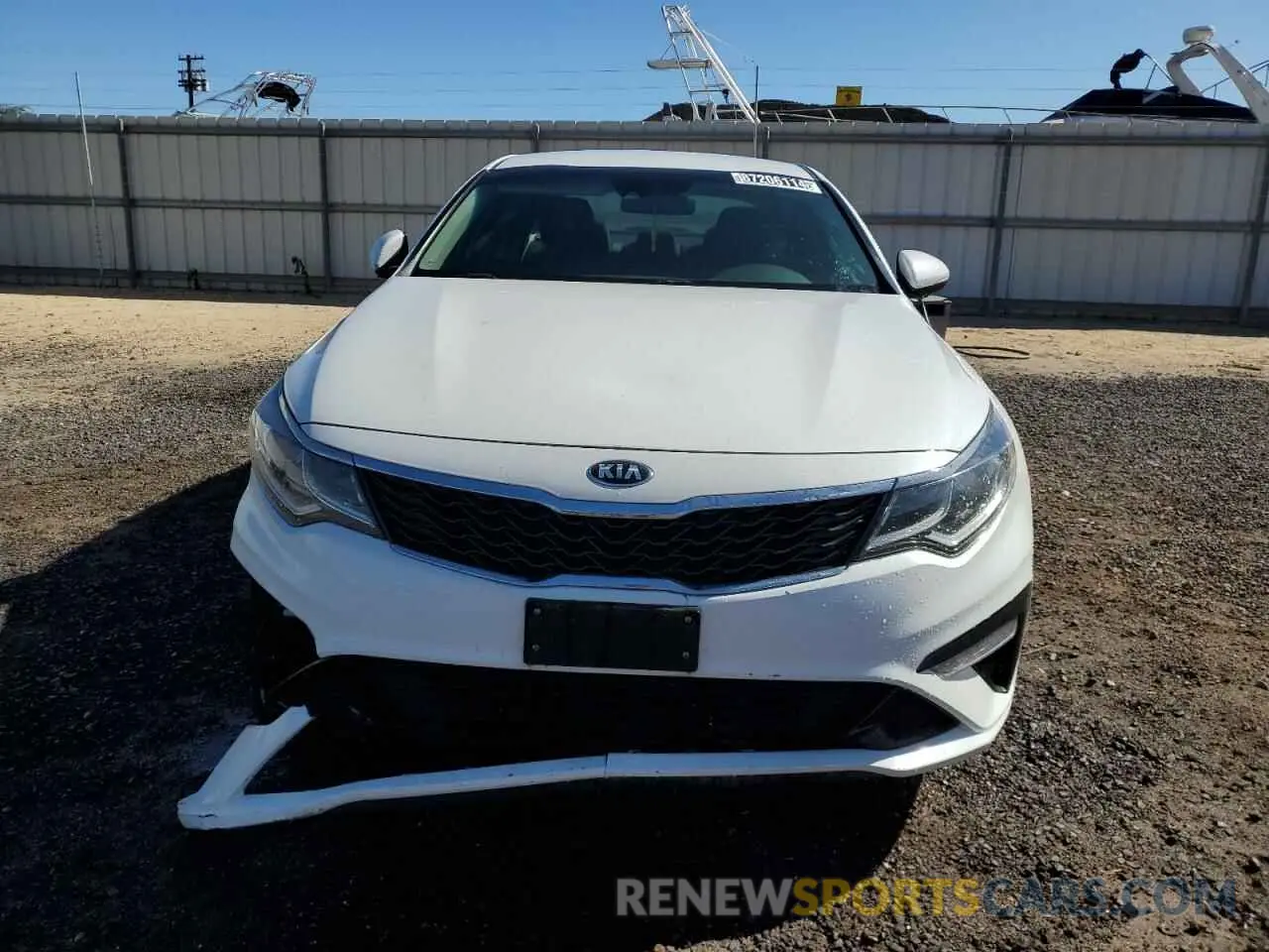 5 Photograph of a damaged car 5XXGT4L36LG393069 KIA OPTIMA 2020