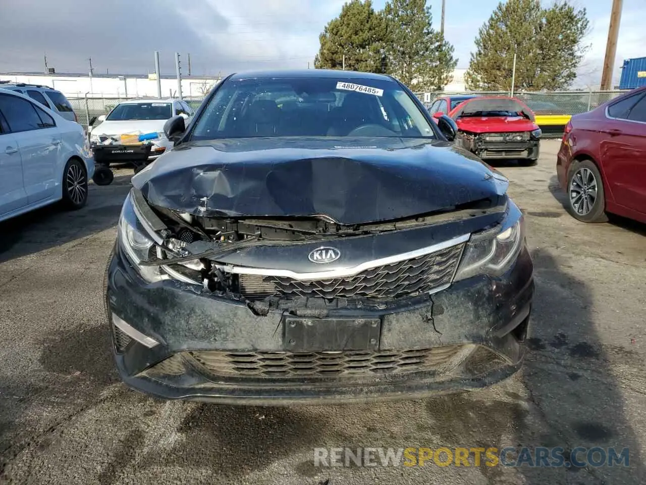 5 Photograph of a damaged car 5XXGT4L36LG397381 KIA OPTIMA 2020