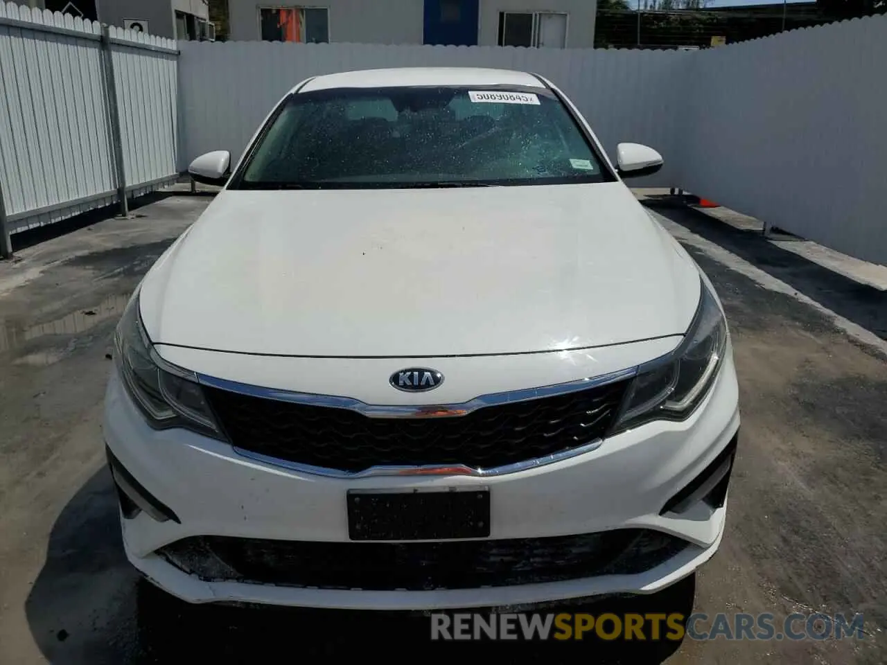 5 Photograph of a damaged car 5XXGT4L36LG400974 KIA OPTIMA 2020