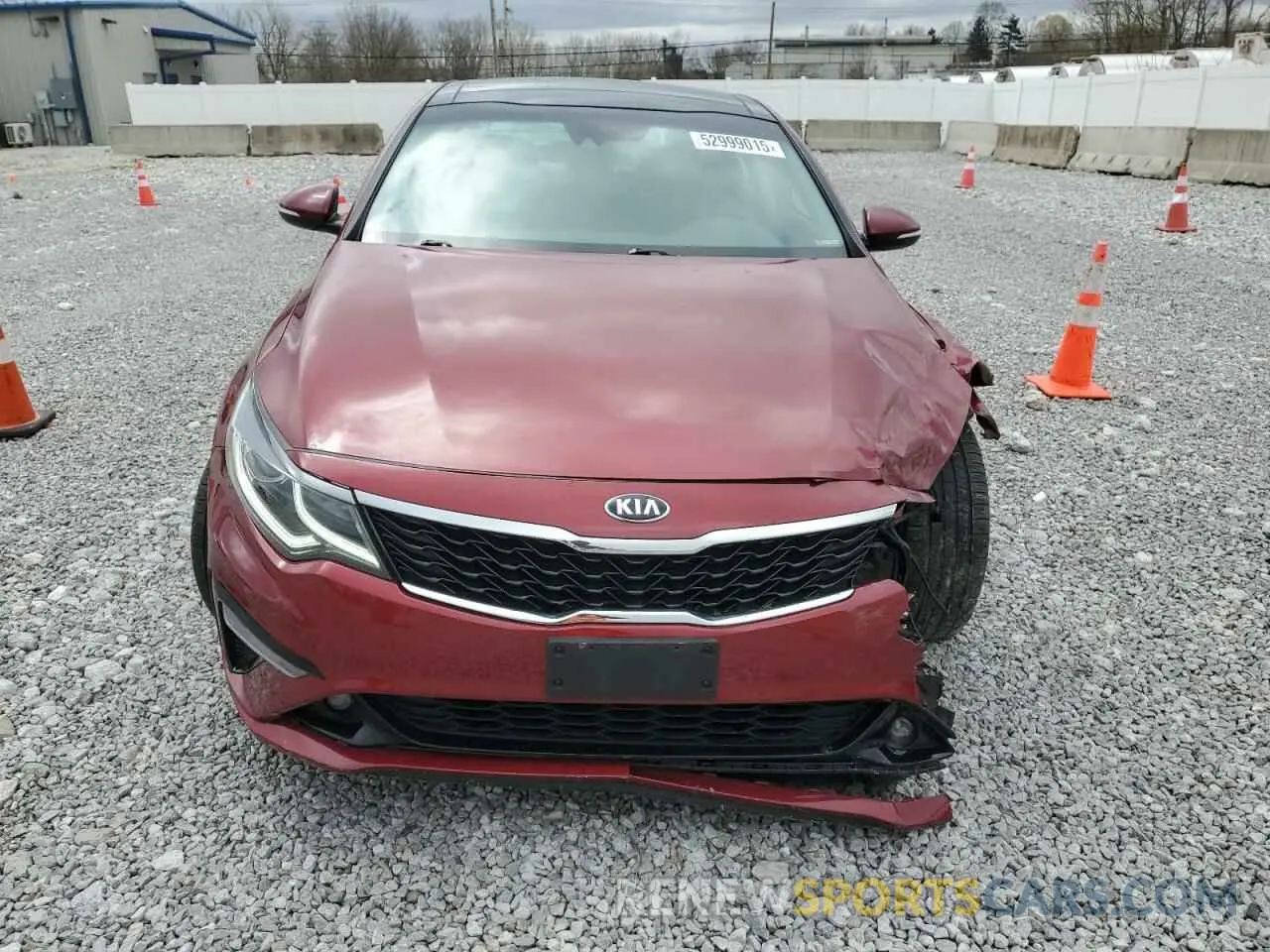 5 Photograph of a damaged car 5XXGT4L36LG404667 KIA OPTIMA 2020