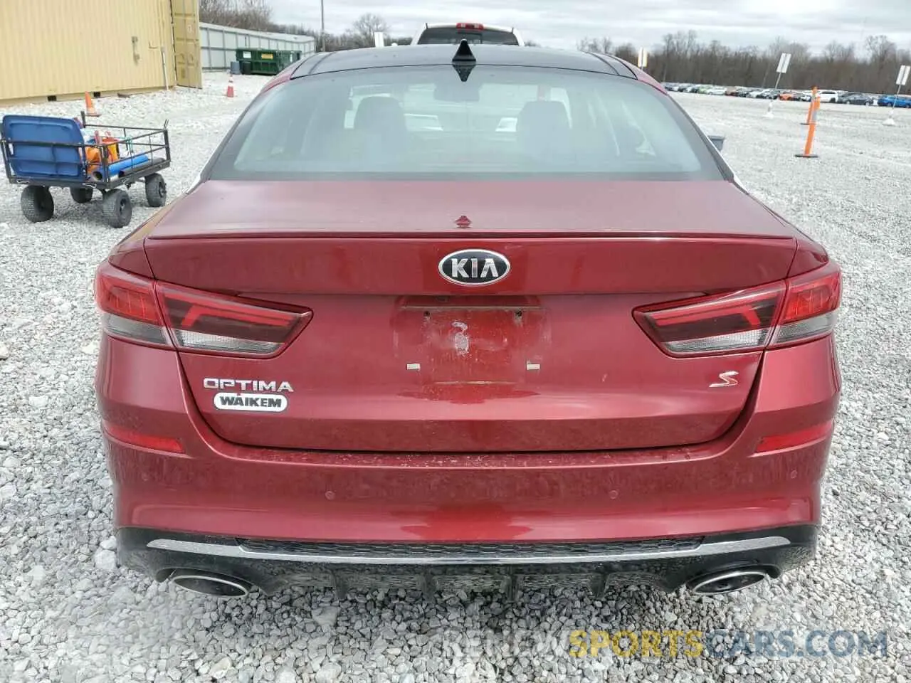 6 Photograph of a damaged car 5XXGT4L36LG404667 KIA OPTIMA 2020