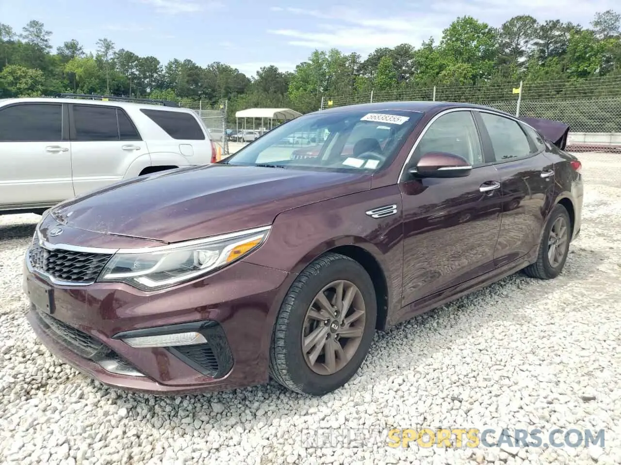 1 Photograph of a damaged car 5XXGT4L36LG409674 KIA OPTIMA 2020
