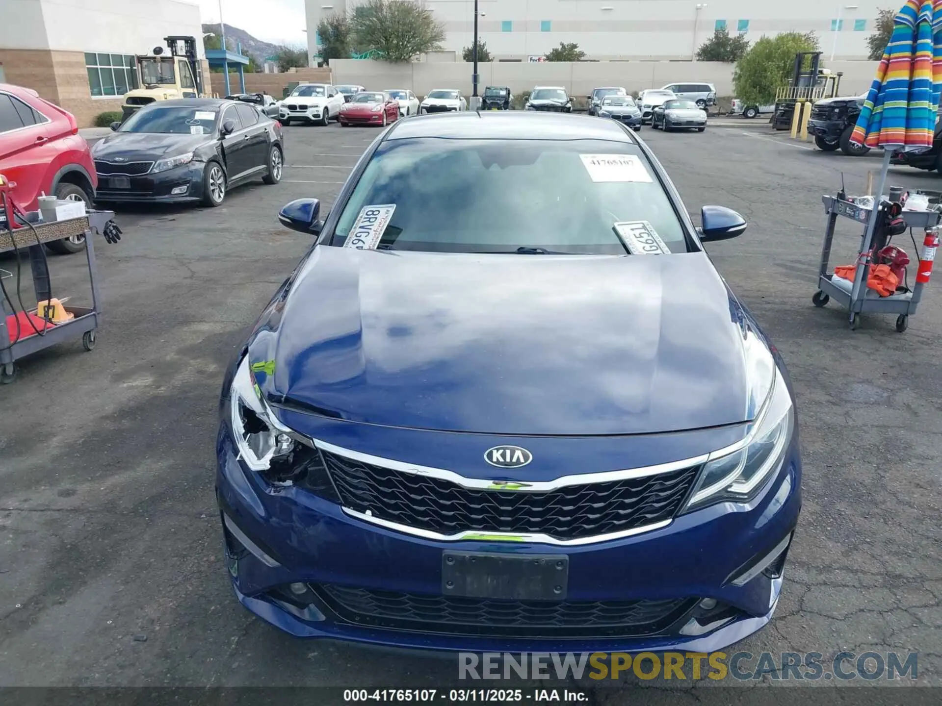 12 Photograph of a damaged car 5XXGT4L36LG416009 KIA OPTIMA 2020