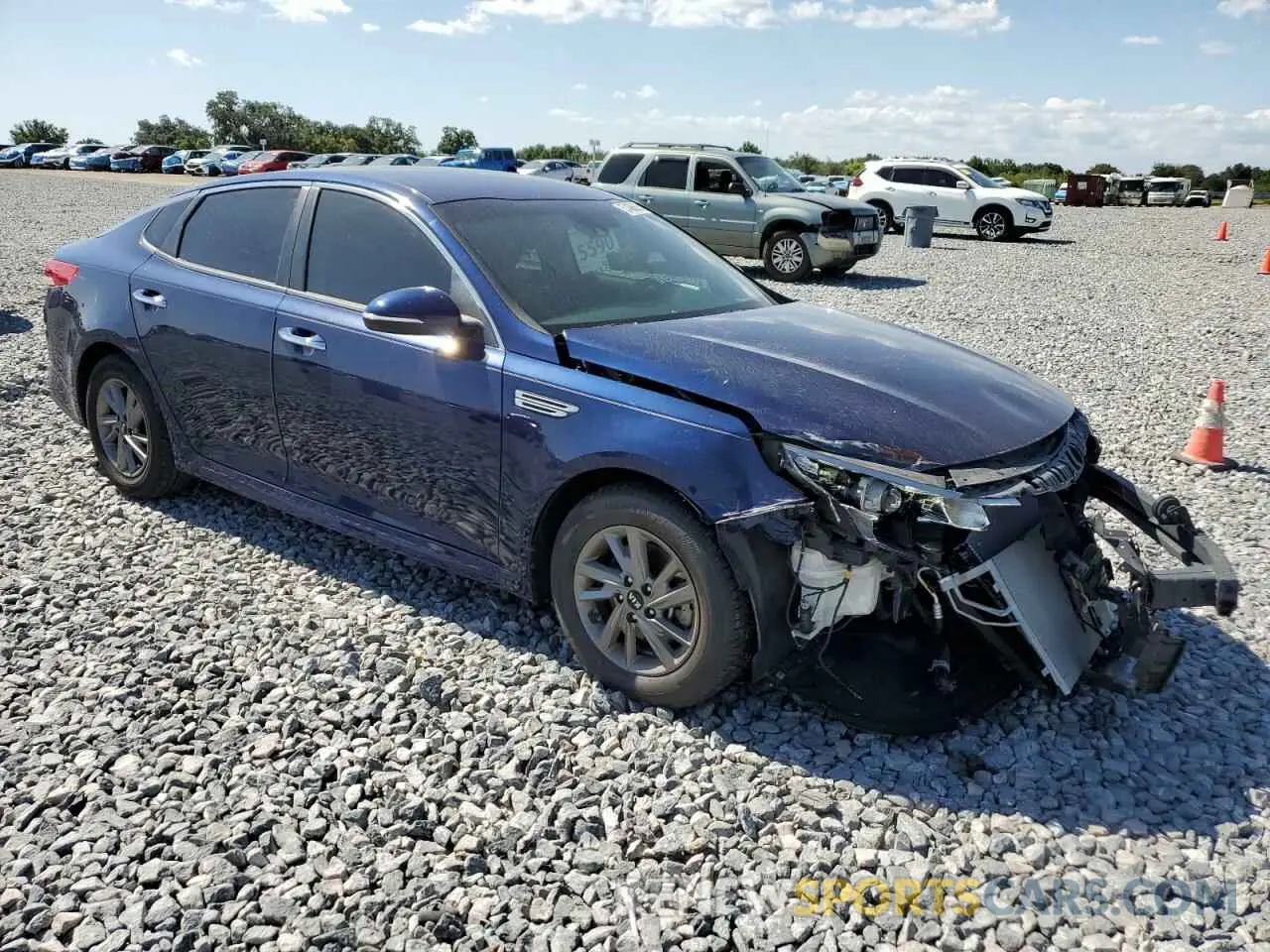 4 Photograph of a damaged car 5XXGT4L36LG421906 KIA OPTIMA 2020