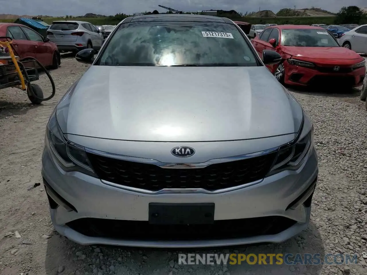 5 Photograph of a damaged car 5XXGT4L36LG447566 KIA OPTIMA 2020