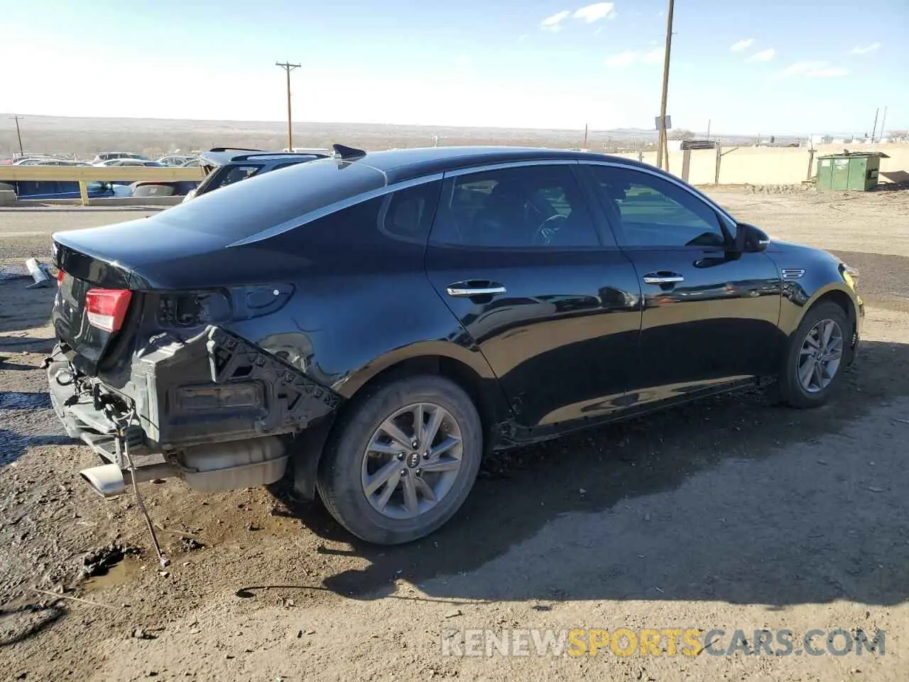 3 Photograph of a damaged car 5XXGT4L37LG383697 KIA OPTIMA 2020