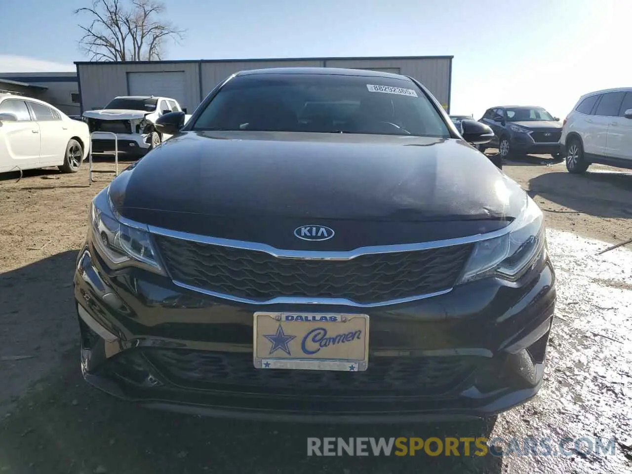 5 Photograph of a damaged car 5XXGT4L37LG383697 KIA OPTIMA 2020