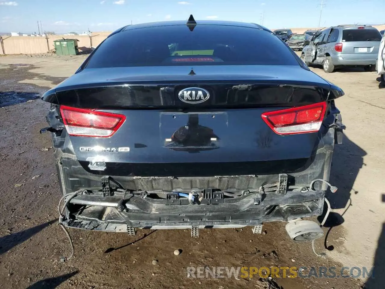 6 Photograph of a damaged car 5XXGT4L37LG383697 KIA OPTIMA 2020