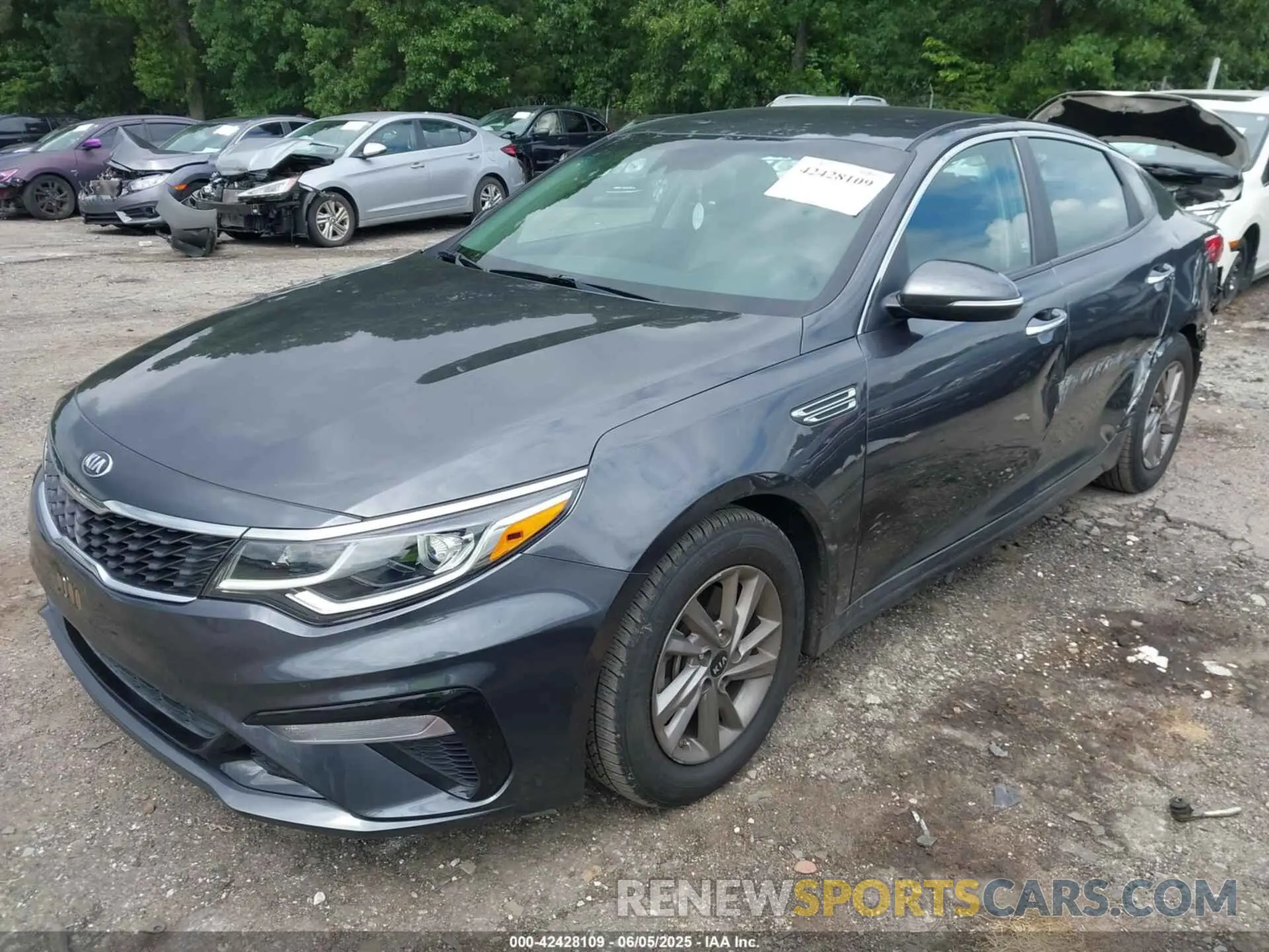 2 Photograph of a damaged car 5XXGT4L37LG385708 KIA OPTIMA 2020