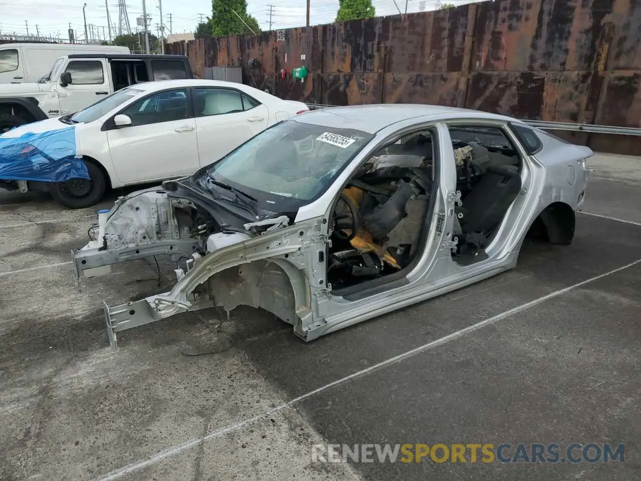 1 Photograph of a damaged car 5XXGT4L37LG386521 KIA OPTIMA 2020