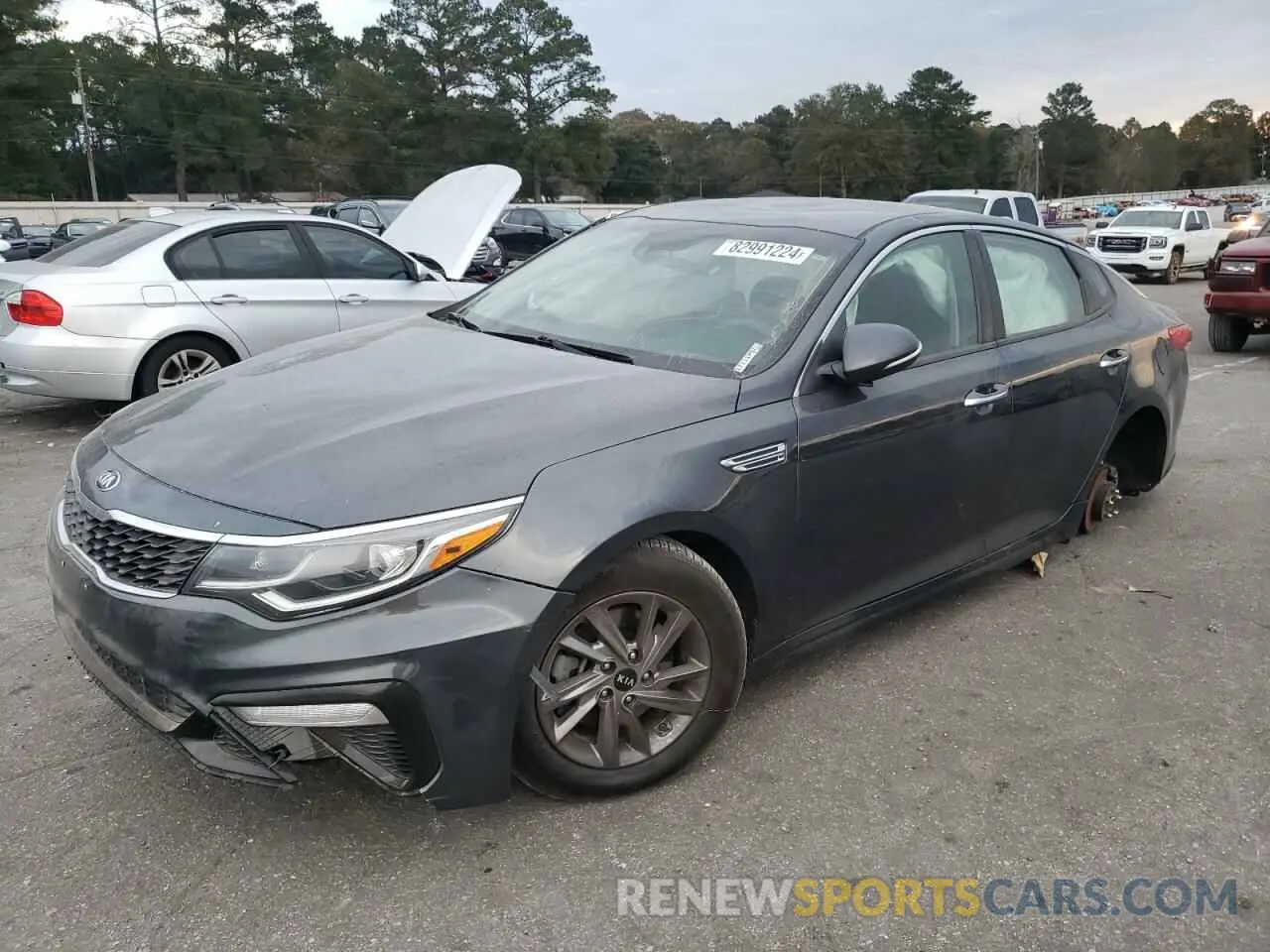 1 Photograph of a damaged car 5XXGT4L37LG387460 KIA OPTIMA 2020