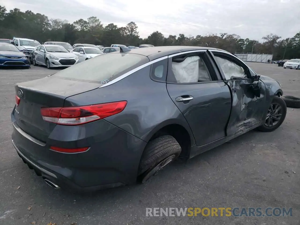 3 Photograph of a damaged car 5XXGT4L37LG387460 KIA OPTIMA 2020