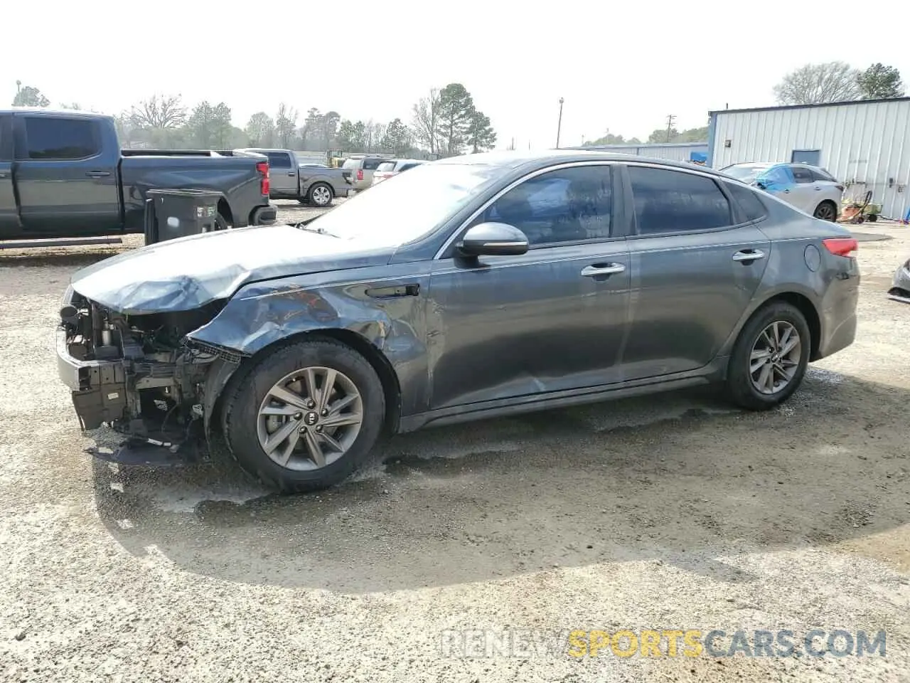 1 Photograph of a damaged car 5XXGT4L37LG396790 KIA OPTIMA 2020
