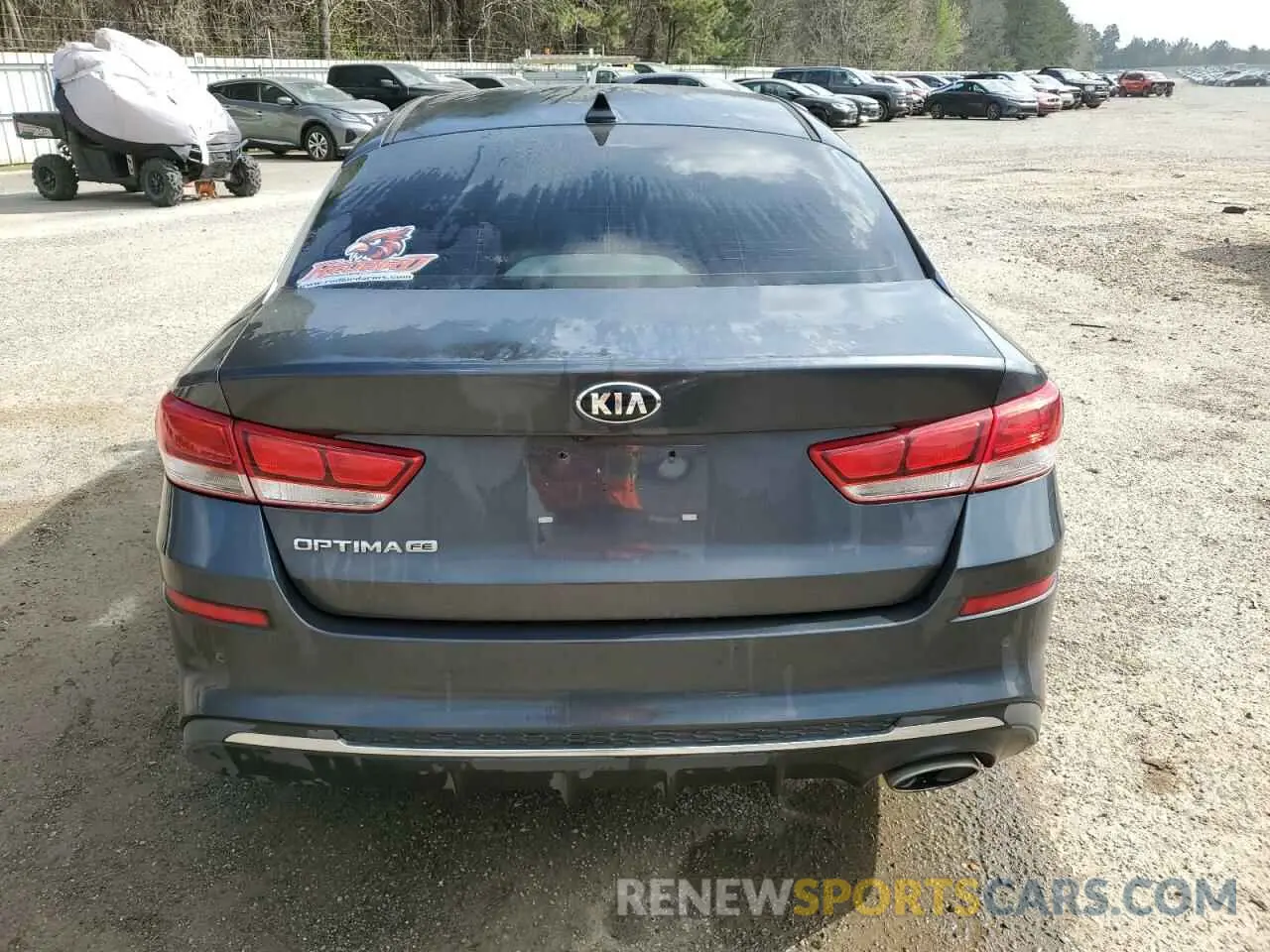 6 Photograph of a damaged car 5XXGT4L37LG396790 KIA OPTIMA 2020