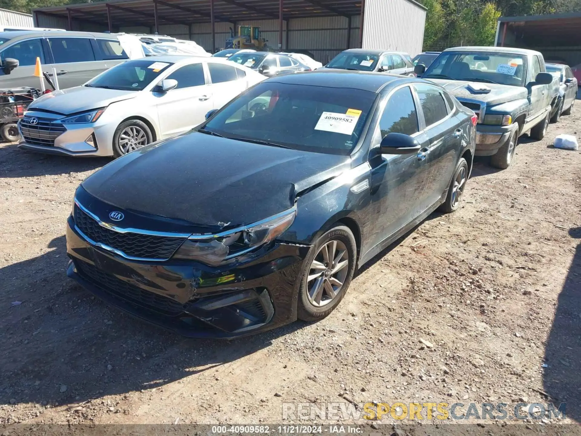 2 Photograph of a damaged car 5XXGT4L37LG399043 KIA OPTIMA 2020