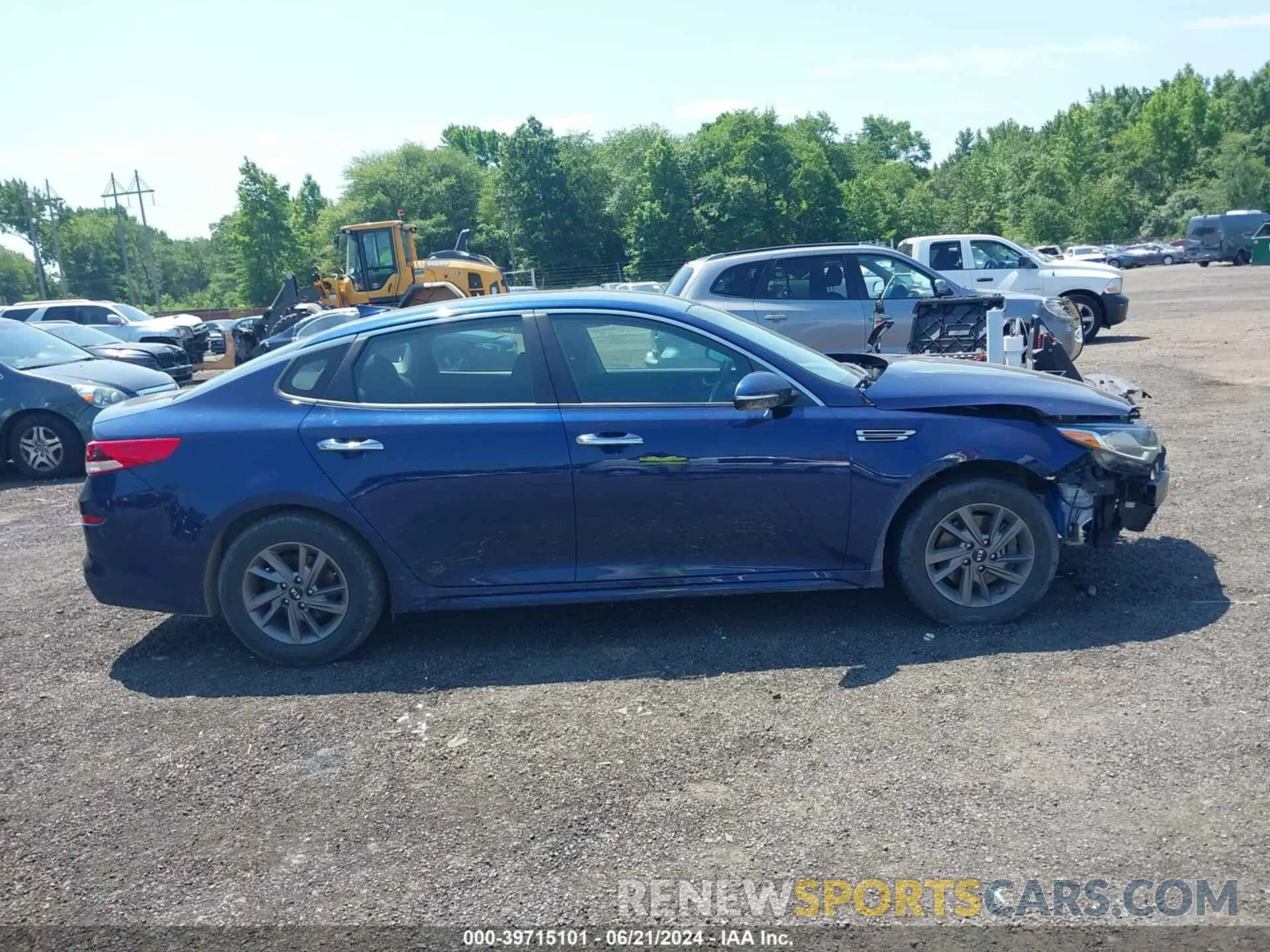 13 Photograph of a damaged car 5XXGT4L37LG400224 KIA OPTIMA 2020