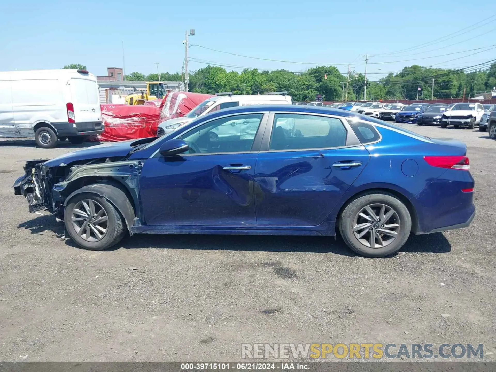 14 Photograph of a damaged car 5XXGT4L37LG400224 KIA OPTIMA 2020