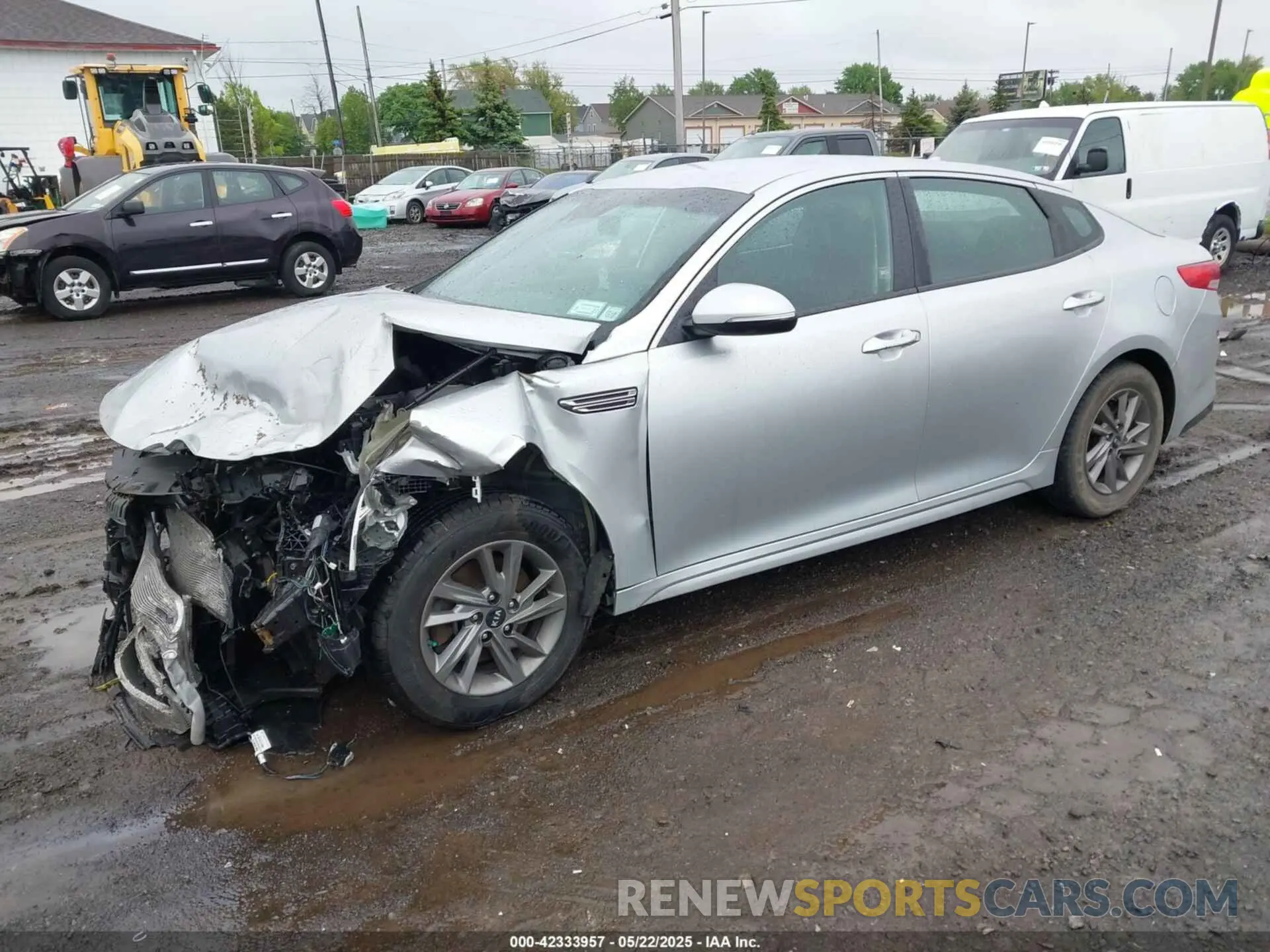 2 Photograph of a damaged car 5XXGT4L37LG400711 KIA OPTIMA 2020
