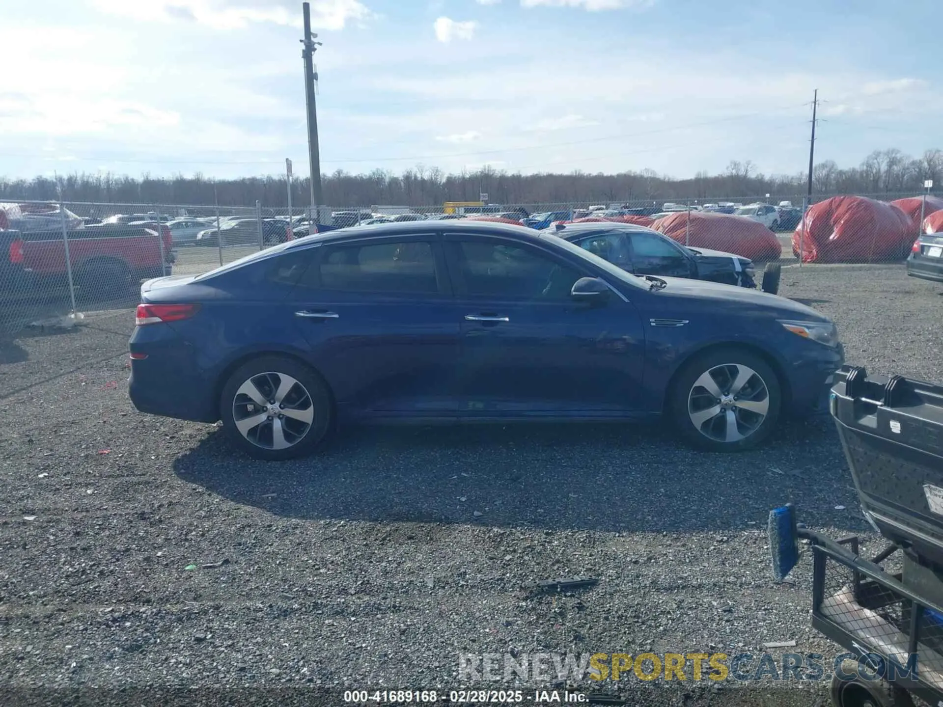 13 Photograph of a damaged car 5XXGT4L37LG403219 KIA OPTIMA 2020