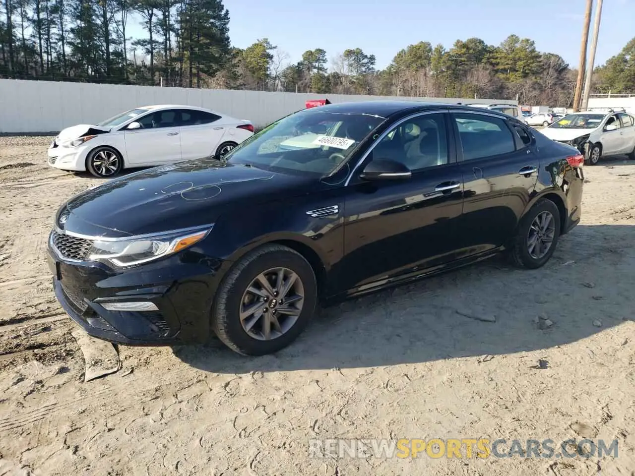 1 Photograph of a damaged car 5XXGT4L37LG404161 KIA OPTIMA 2020