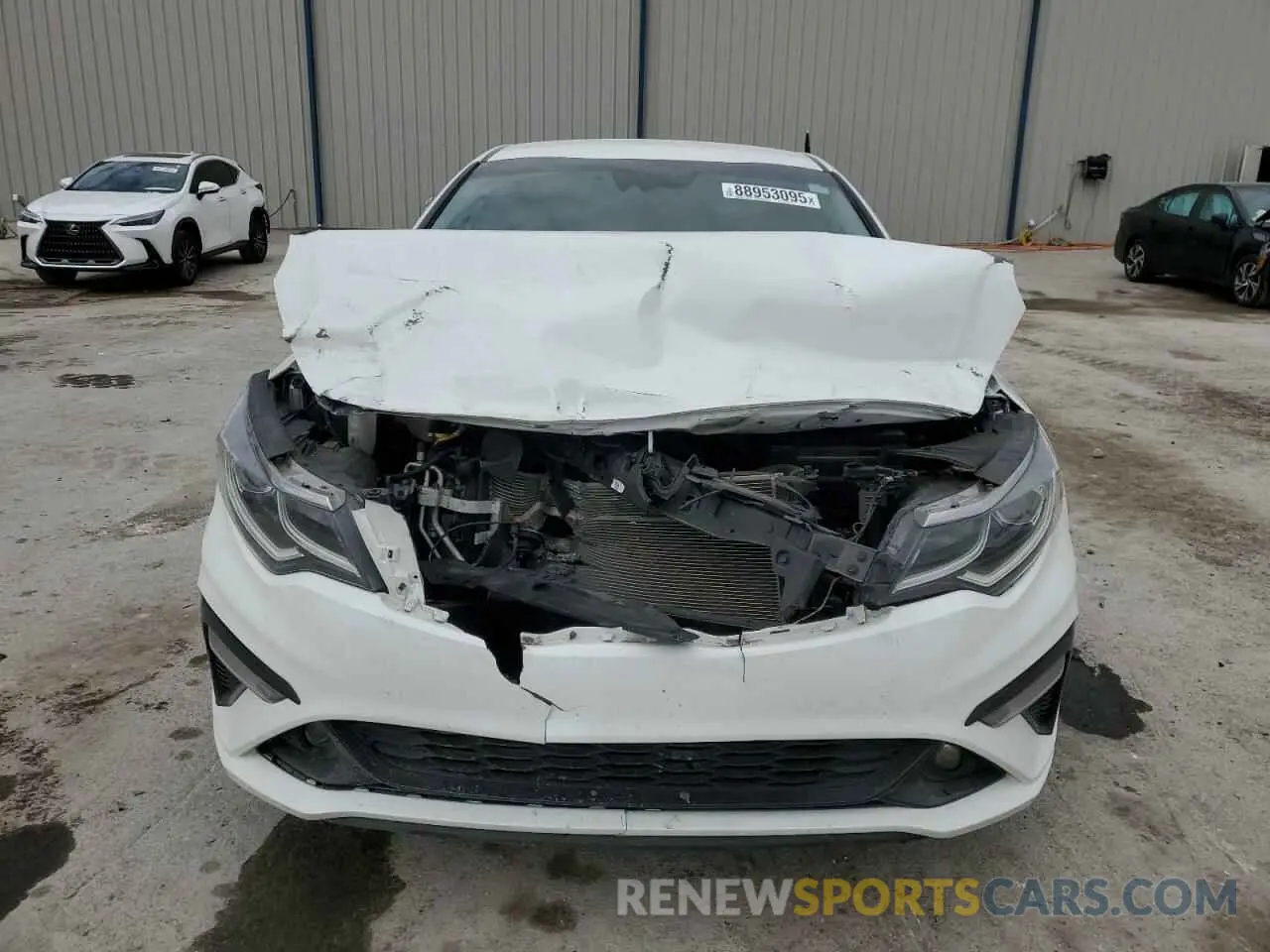 5 Photograph of a damaged car 5XXGT4L37LG417024 KIA OPTIMA 2020