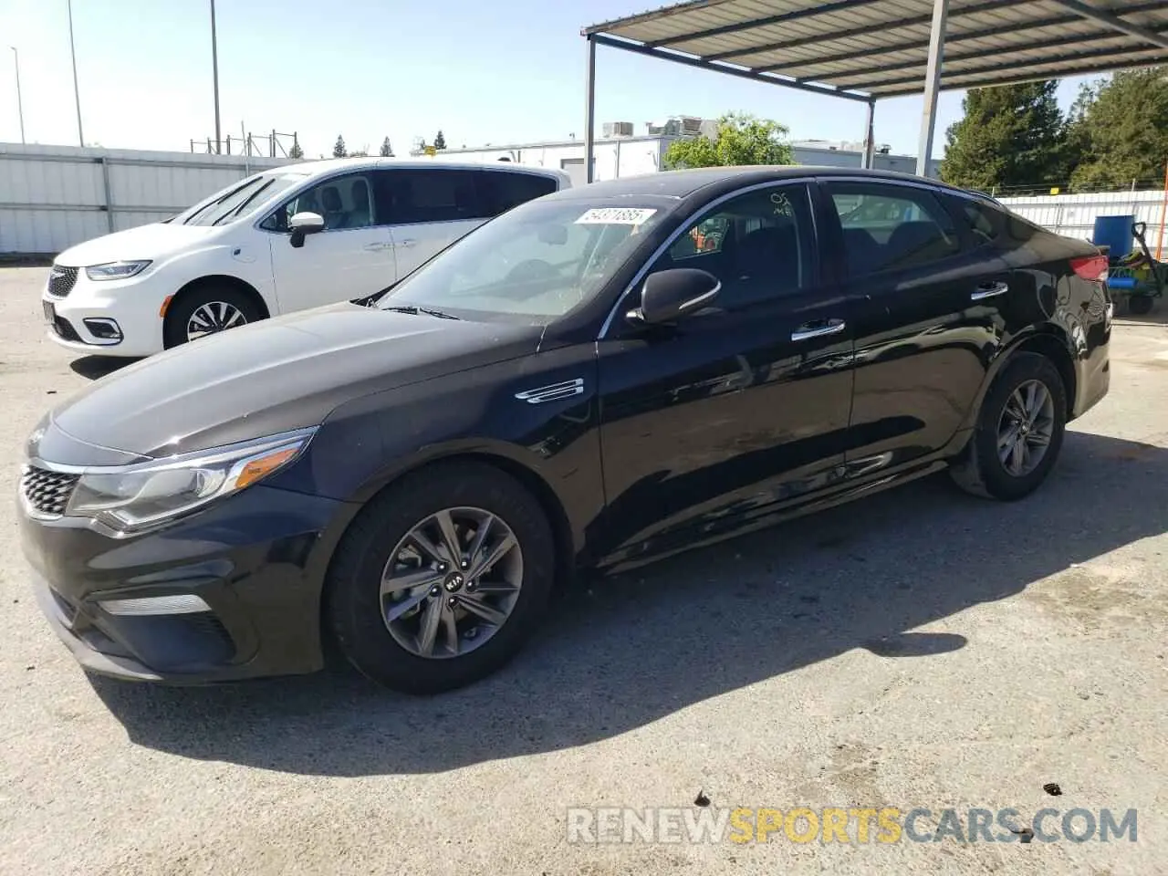 1 Photograph of a damaged car 5XXGT4L37LG423406 KIA OPTIMA 2020