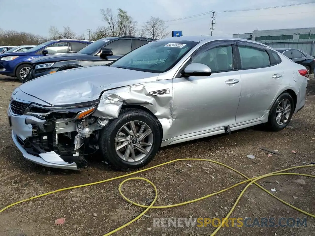 1 Photograph of a damaged car 5XXGT4L37LG427763 KIA OPTIMA 2020