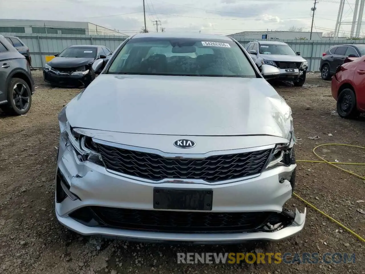 5 Photograph of a damaged car 5XXGT4L37LG427763 KIA OPTIMA 2020